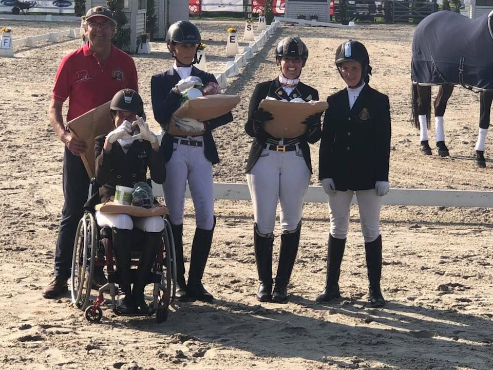 2ème - Coupe des Nations Waregem CPEDI 3* - avril 2018 (c) Facebook Barbara Minneci 2ème - Coupe des Nations Waregem CPEDI 3* - avril 2018 (c) Facebook Barbara Minneci
