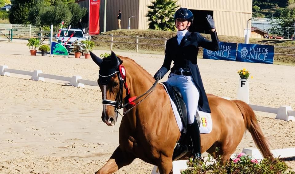 Laureen Poncelet et Andretti au CDI3* de Nice 2018 @ Facebook Laureen Poncelet Laureen Poncelet et Andretti au CDI3* de Nice 2018 @ Facebook Laureen Poncelet
