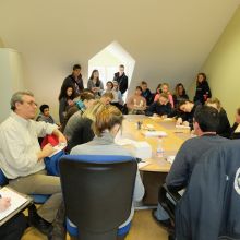 L'atelier "le poney" : animé par Gregory Rudd (entraineur national).