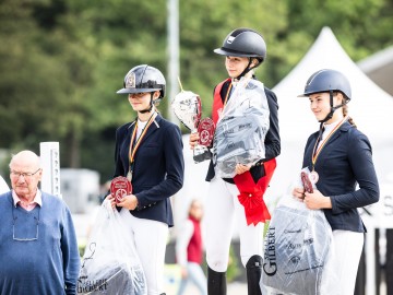 Le podium du championnat LEWB scolaires