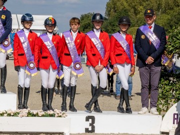 L'équipe belge poneys à Lier