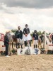 Le podium du championnat LEWB juniors