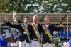 Le podium du championnat de Belgique seniors