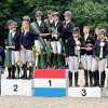 L'équipe belge amateurs sur la plus haute marche du podium